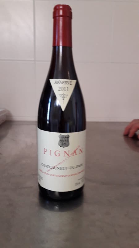 Châteauneuf-du-Pape, Pignan, 2011