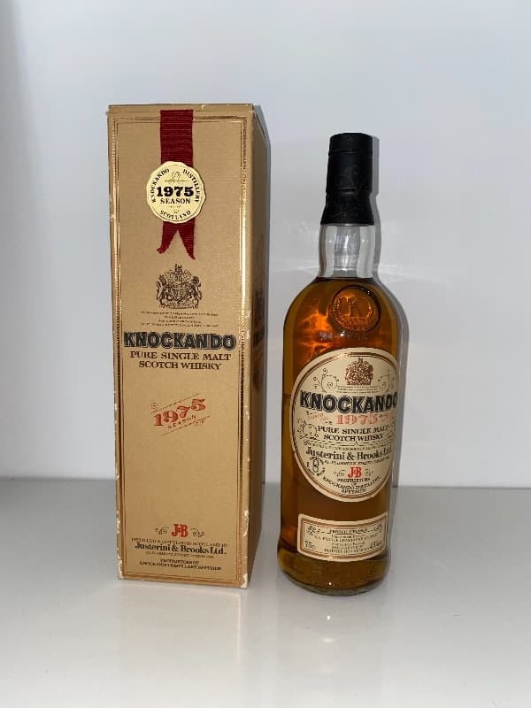 PURE SINGLE MALT, KNOCKANDO, Whisky, 1975