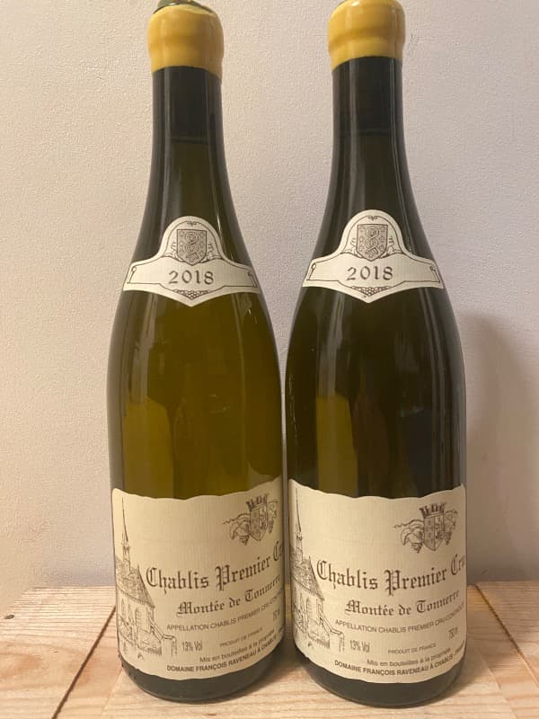 2 x Chablis 1er Cru Montée de Tonnerre, Domaine Raveneau, 2018