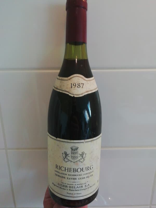 Richebourg, Xavier Liger Belair, 1987