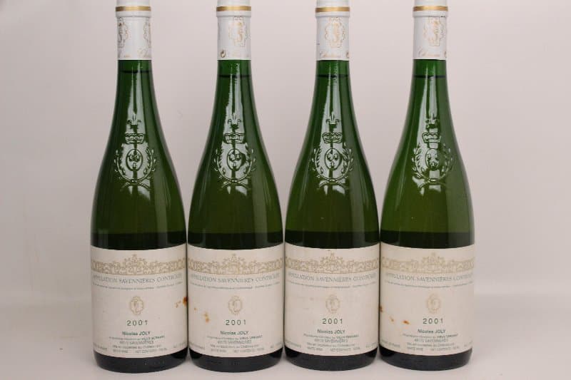 4 x Savennières, Clos de la Coulée de Serrant, 2001