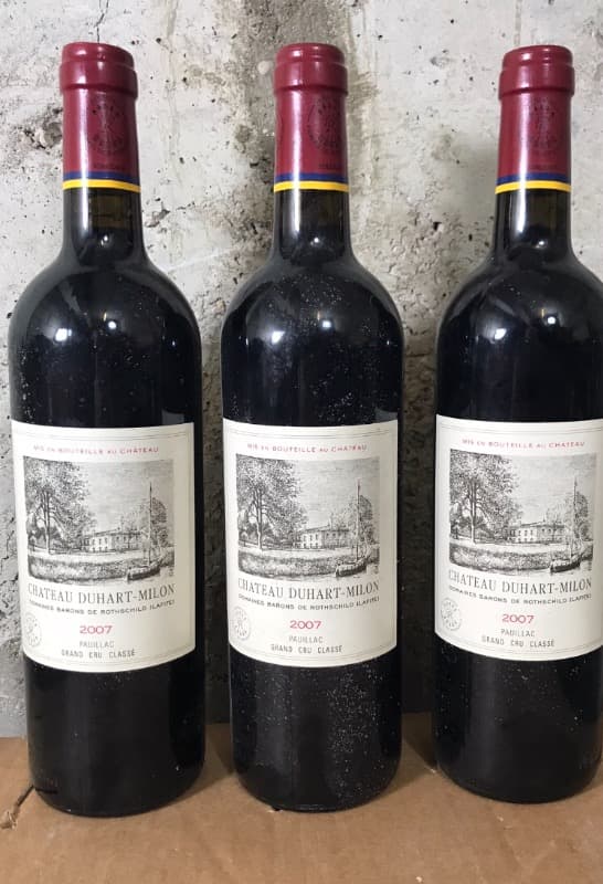 3 x Duhart millon, Pauillac, 2007