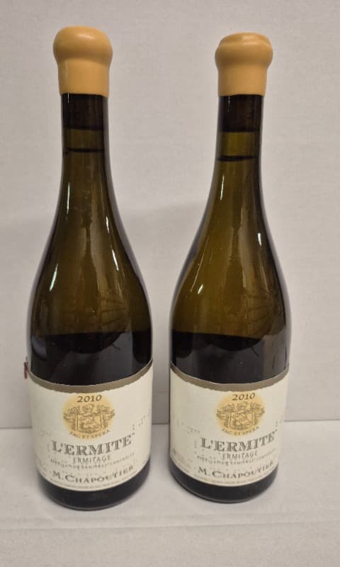 2 x Hermitage, L'Ermite, Domaine Chapoutier, 2010