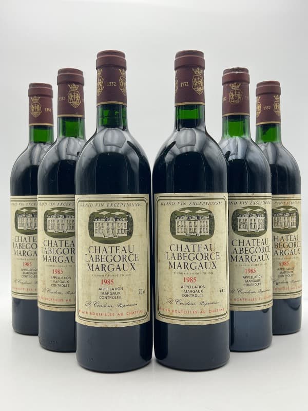 6 x Château Labegorce, Margaux, 1985