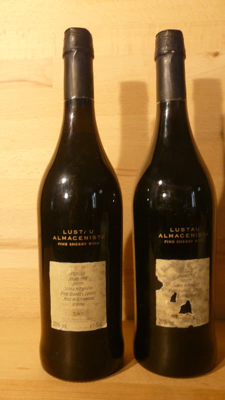 2 x oloroso, Lustau almacenista, Fine Sherry, 1918