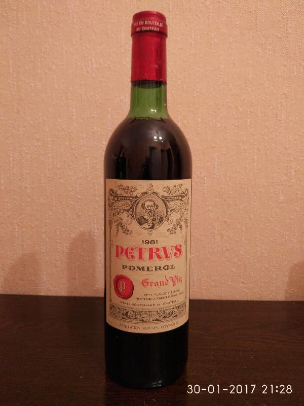 Petrus, Pomerol, 1981