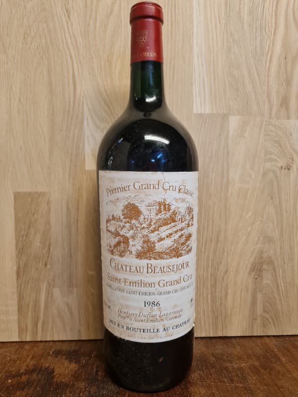 château Beausejour, Saint Emilion grand cru, 1986 (Magnum)