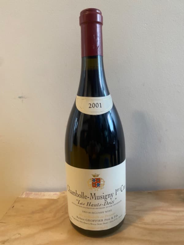 Chambolle-Musigny, 1er Cru Les Haut-Doix, Robert Groffier Père et Fils, 2001