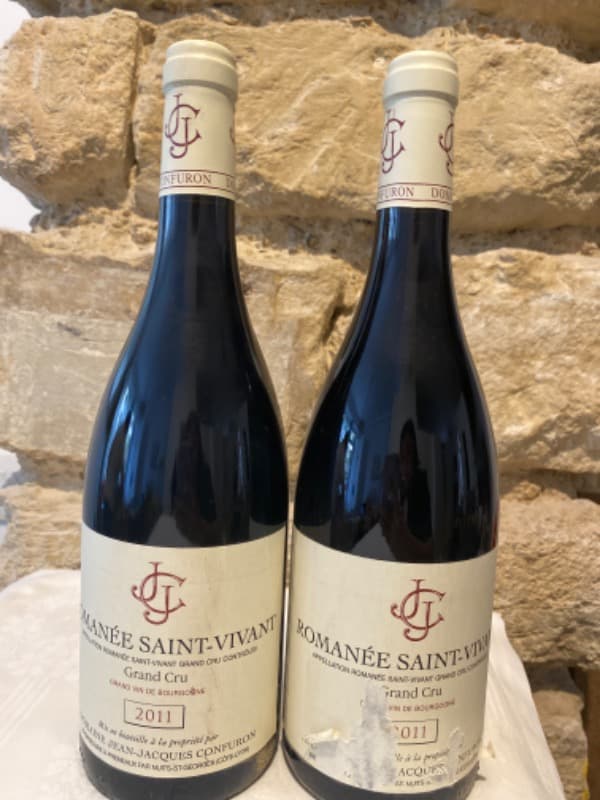 2 x Romanée-Saint-Vivant, Grand Cru, Domaine J. J. Confuron, 2011