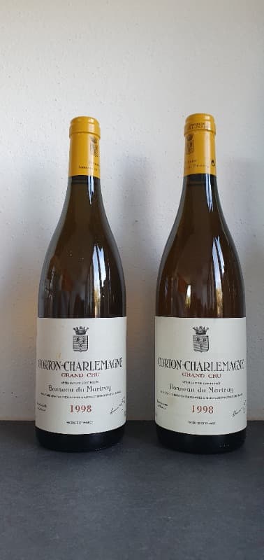 2 x Corton-Charlemagne, Grand Cru, Bonneau du Martray, 1998