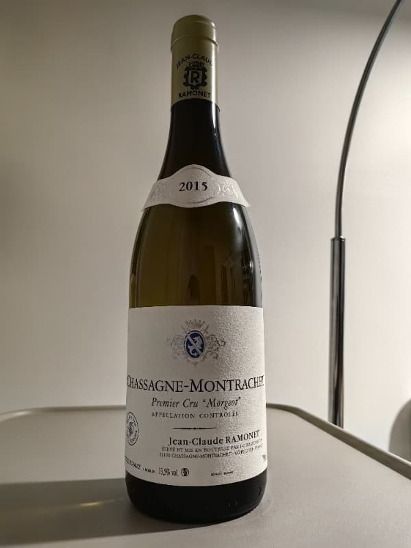 Chassagne-Montrachet, 1er Cru Morgeot, Jean-Claude Ramonet, 2015