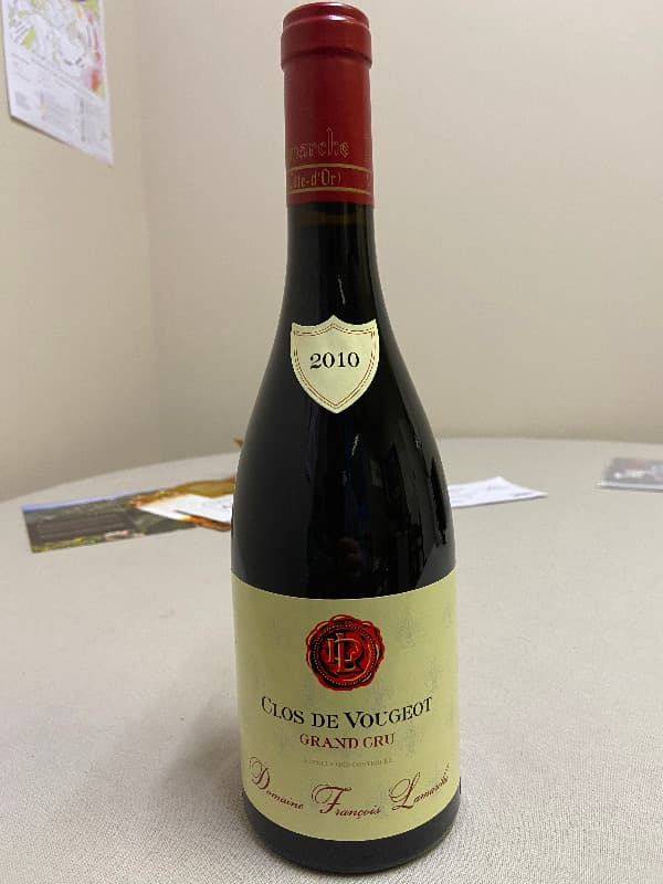 Clos de Vougeot, Grand Cru, François Lamarche, 2010