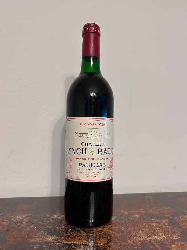Château Lynch Bages, Pauillac, 1990