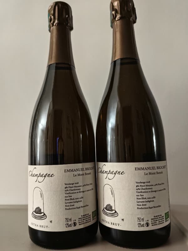 2 x Le Mont Benoit Extra Brut, Emmanuel Brochet, Champagne, 2019