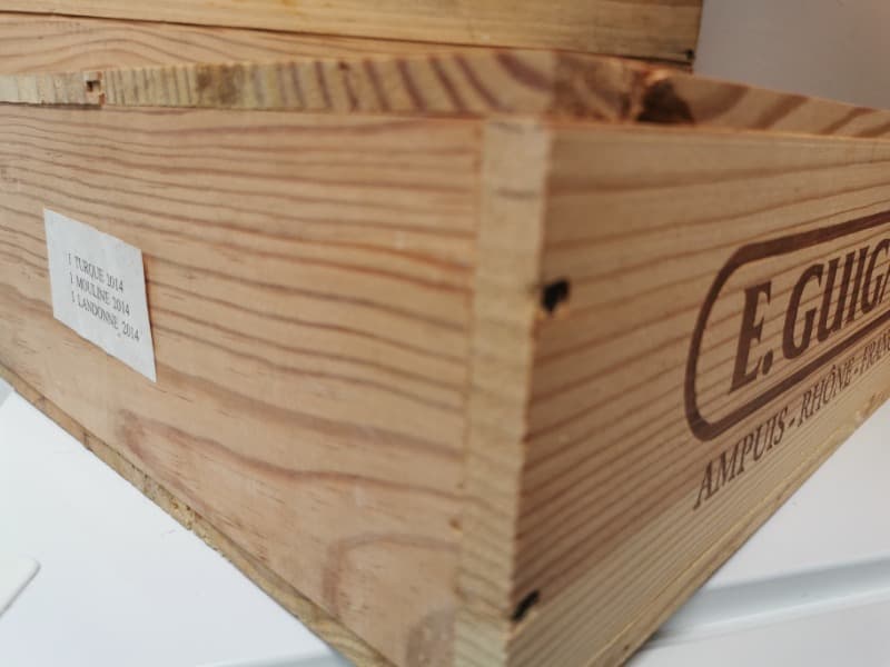 3 x CBO3 x Côte-Rôtie, Trilogie La/La/La, E. Guigal, 2014