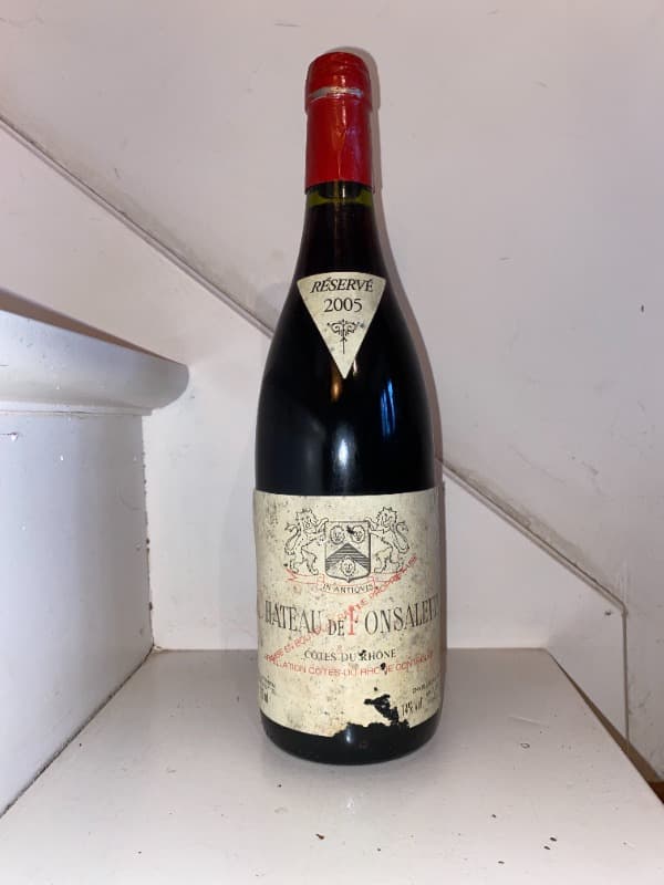 Côtes-du-Rhône, château de Fonsalette, 2005