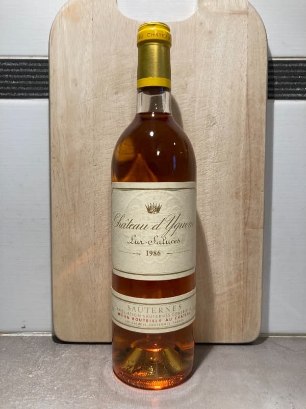 Château d'Yquem, Sauternes, 1986