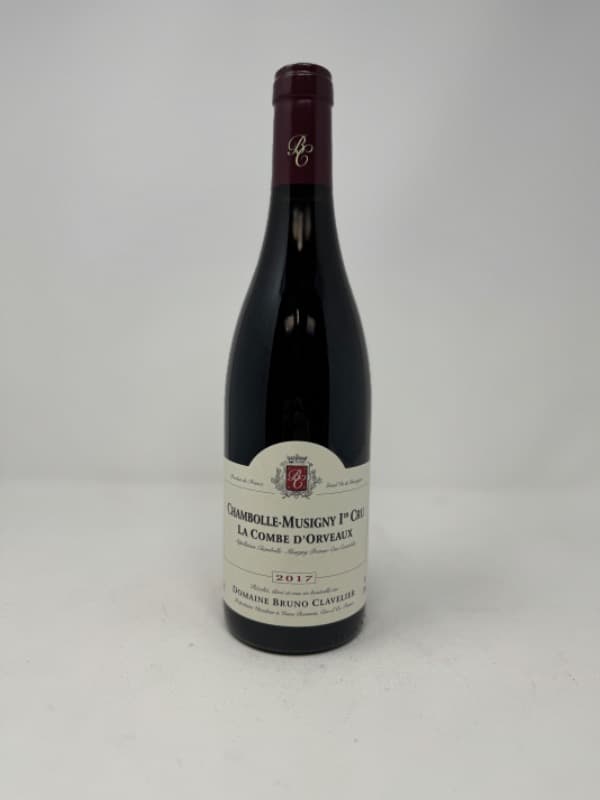 Chambolle-Musigny, 1er Cru La Combe d’Orveaux, Bruno Clavelier, 2017