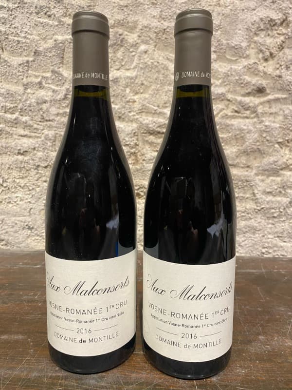 2 x Vosne-Romanée, 1er Cru - Aux Malconsorts, domaine de Montille, 2016