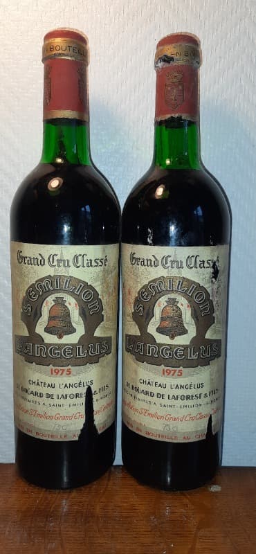2 x Château L'Angélus, Saint-Émilion Grand Cru, 1975