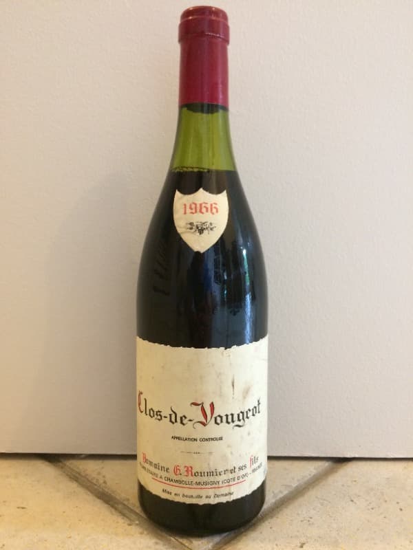 Clos de Vougeot, Georges Roumier, 1966