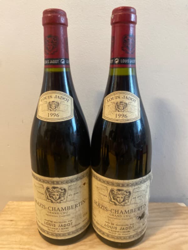 2 x Mazis-Chambertin, Grand Cru, Louis Jadot, 1996