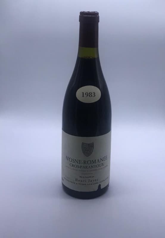 Vosne-Romanée, Cros Parantoux, Henri Jayer, 1983