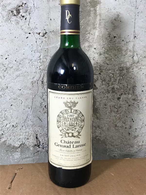 Château Gruaud-Larose, Saint-Julien, 1989