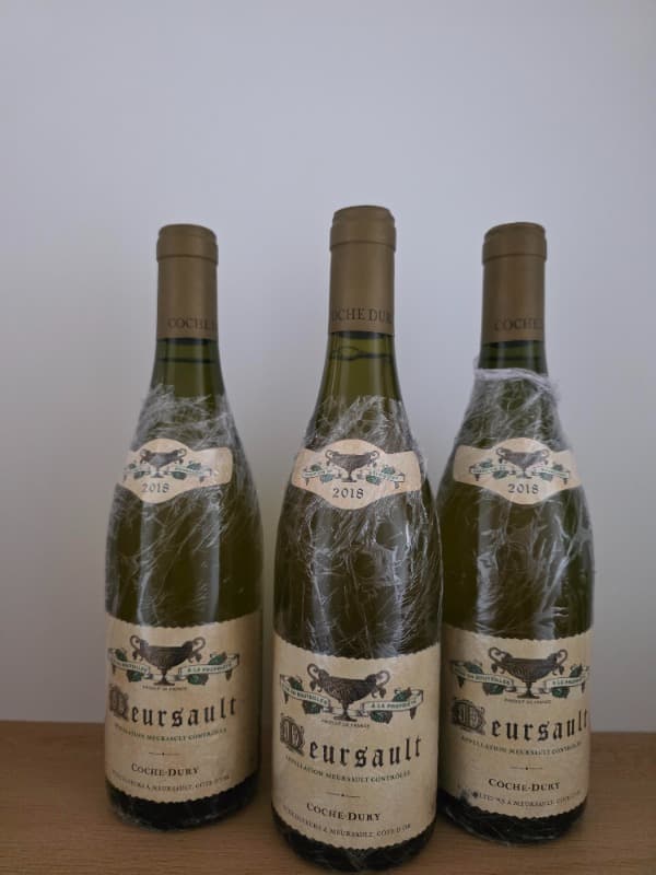 3 x Meursault, J.F. Coche-Dury, 2018