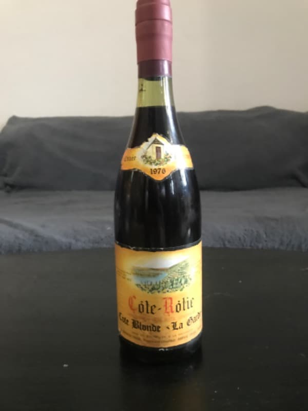 Côte-Rôtie, Cote Blonde - La Garde, Dervieux-Thaize, 1976