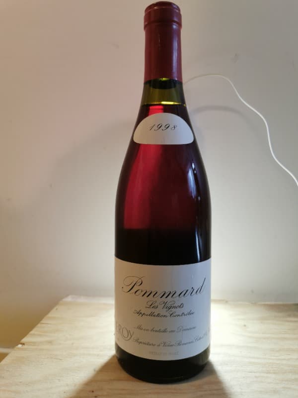 Pommard, Les Vignots, Domaine Leroy, 1998