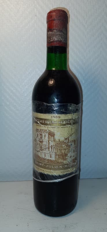 Château Ducru Beaucaillou, Saint-Julien, 1969