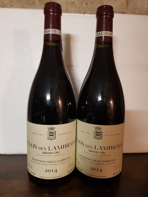 2 x Clos-des-Lambrays Grand Cru, Domaine des Lambrays, 2014