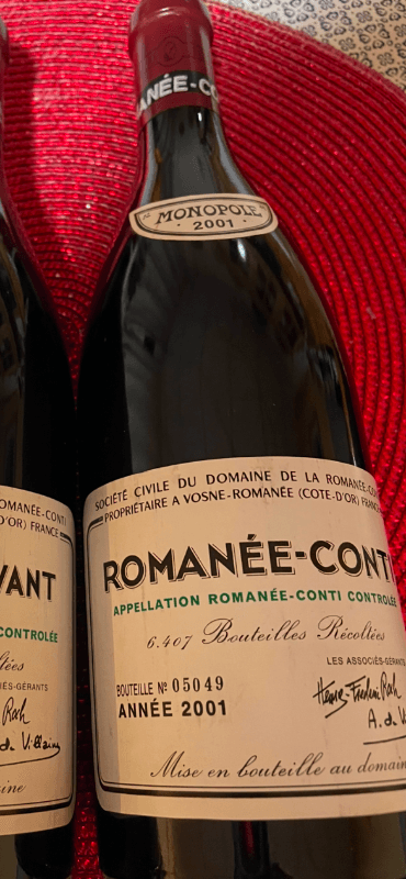 Romanée-Conti, Domaine de la Romanée Conti, 2001