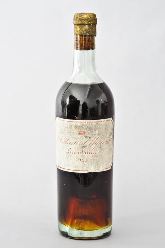 Lur Saluces, Château d'Yquem, Sauternes, 1921