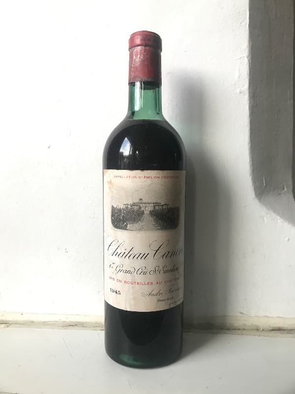 1er grand cru classé, Château Canon, Saint-Émilion, 1945
