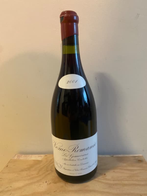 Vosne-Romanée, Les Genaivrières, Domaine Leroy, 2001