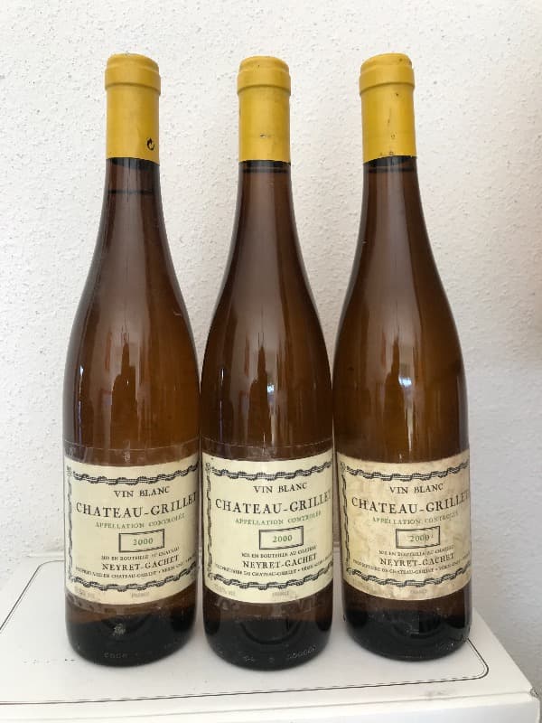 3 x Château-Grillet, Neyret Gachet, 2000