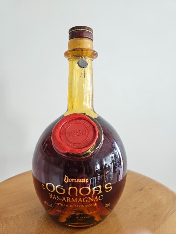 Domaine D'Ognoas, Bas-Armagnac, 1980