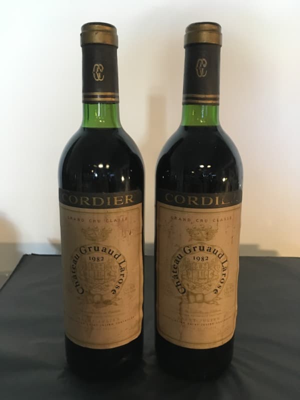 2 x Château Gruaud Larose, Saint-Julien, 1982