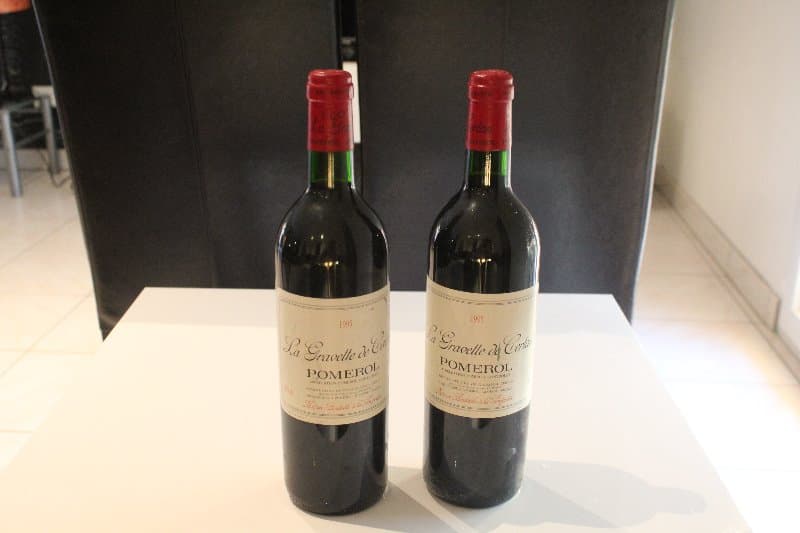 2 x La Gravette de Certan, Pomerol, 1995