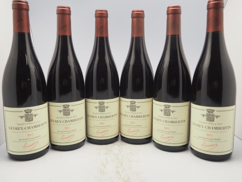 CTO 6 x Gevrey-Chambertin, Domaine Jean Louis trapet, 2011