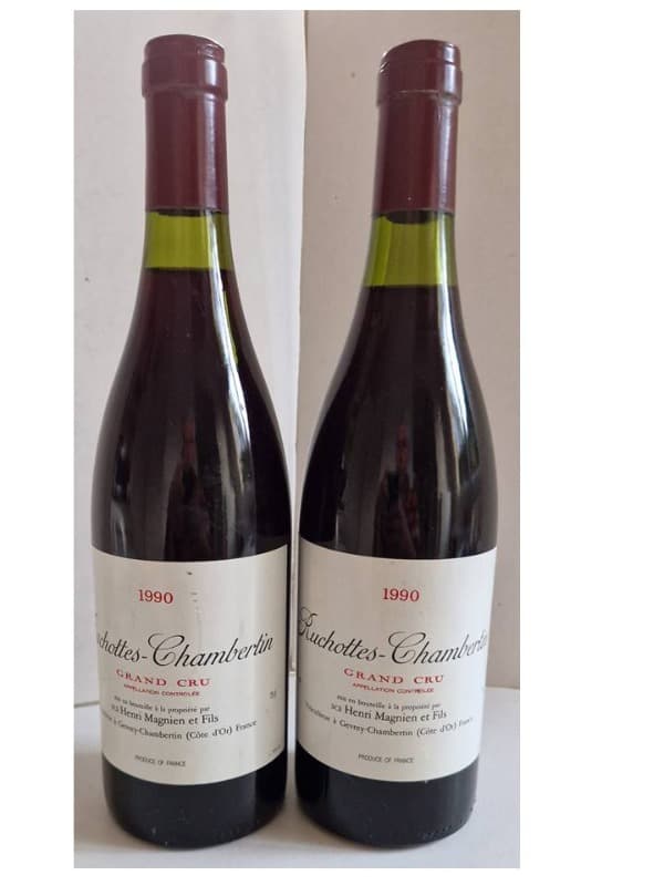 2 x Ruchottes-Chambertin, Henri Magnien et fils, 1990
