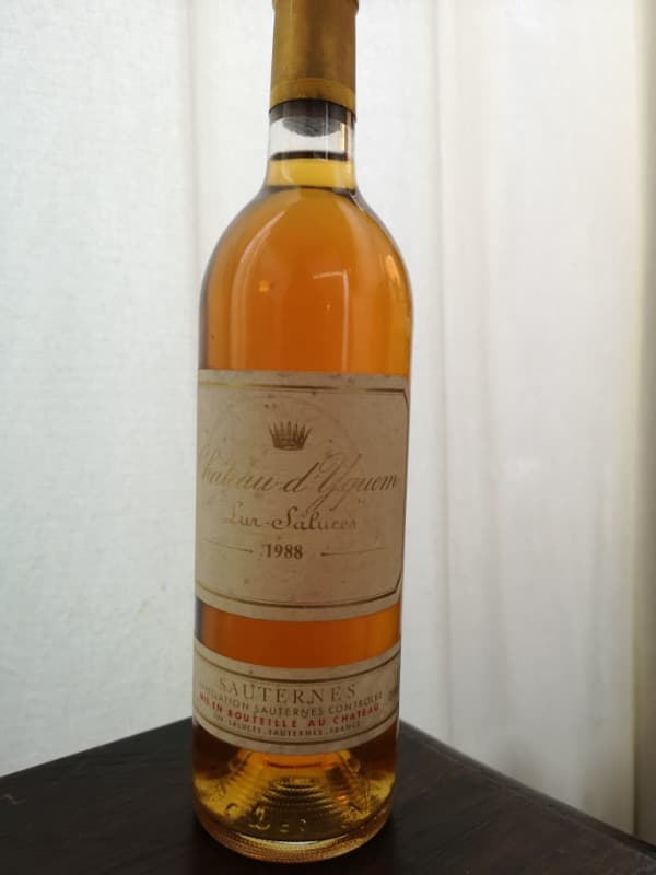 Château d'Yquem, Sauternes, 1988