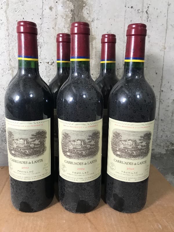 8 x Carruades de Lafite, Château Lafite Rothschild, Pauillac, 2002