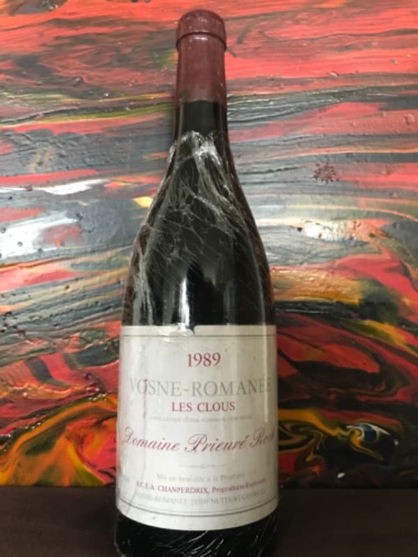 Vosne-Romanée, Les Clous, Domaine Prieuré-Roch, 1989