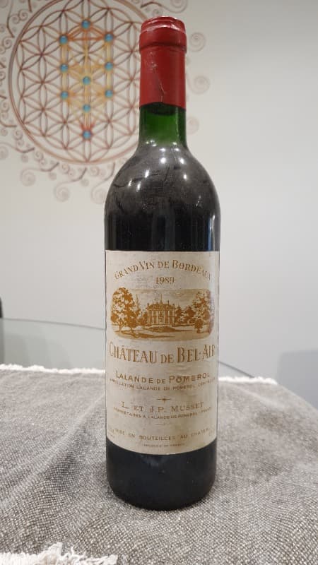 BEL-AIR, Lalande-de-Pomerol, 1989