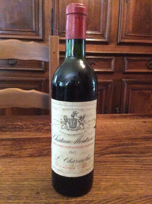 Chateau Montrose, Saint-Estèphe, 1963