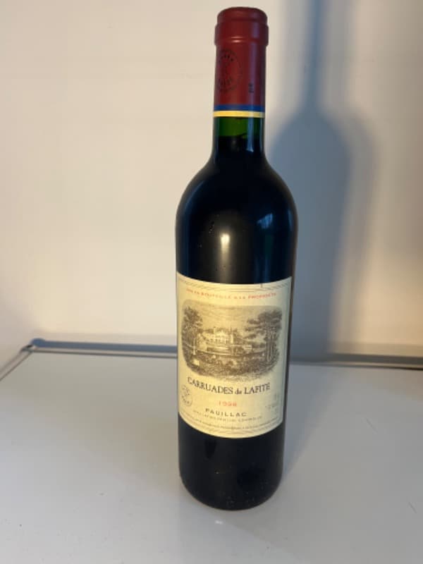 Carruades, château Lafite Rothschild, Pauillac, 1998
