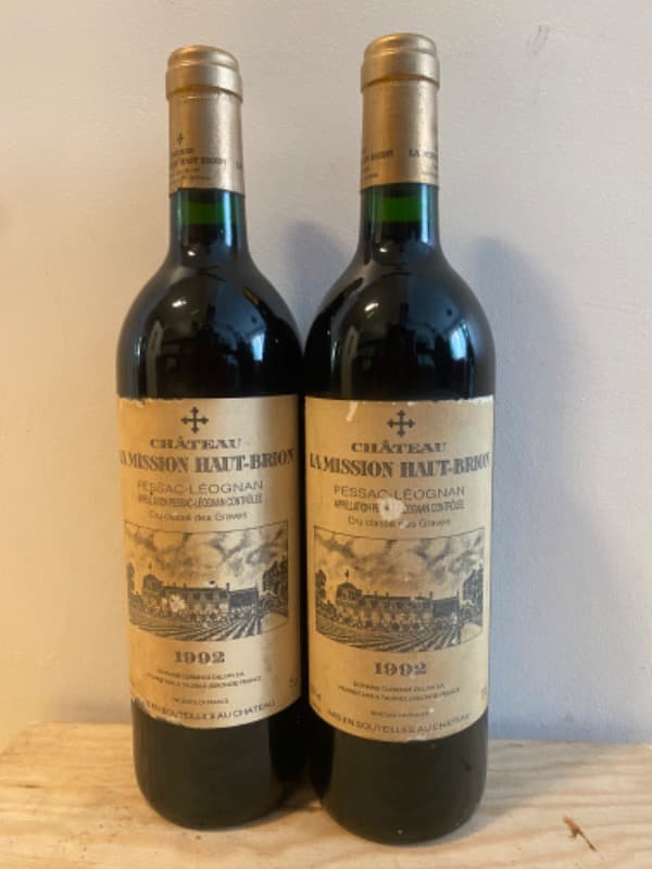 2 x Château La Mission Haut-Brion, Pessac-Léognan, 1993